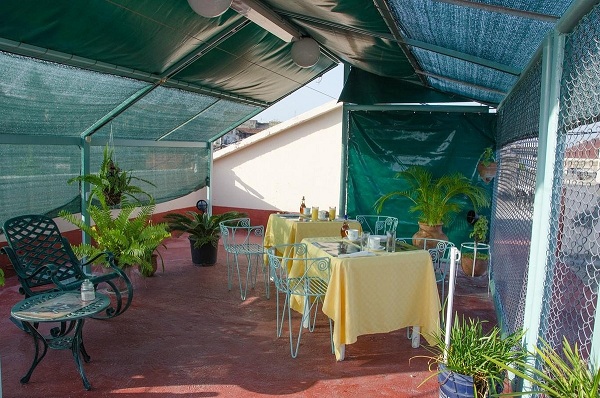 'Terrace on the roof' Casas particulares are an alternative to hotels in Cuba.